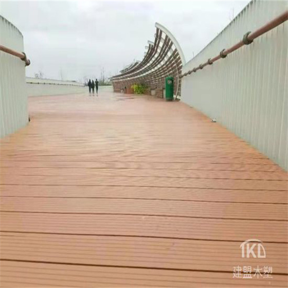北京户外地板木塑公园户外地板PVC塑木地