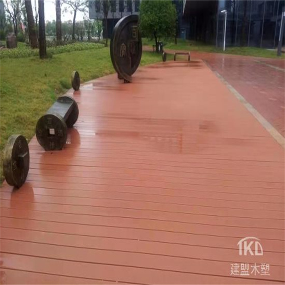 北京木塑地板公园栈道地板板材厂家批发制作