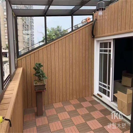  北京生态户外木塑房屋居住防潮板防蚊虫户