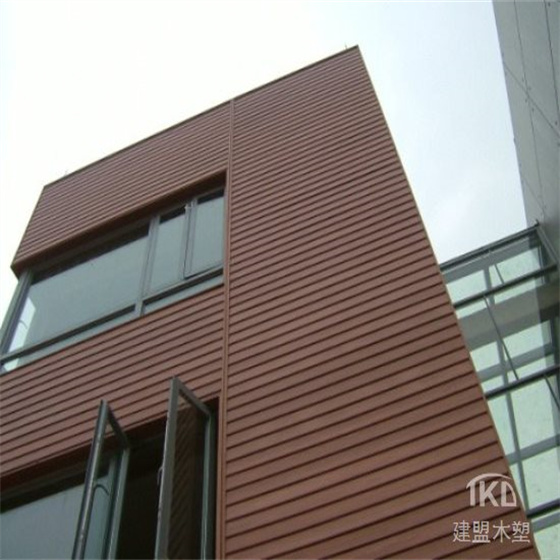 北京户外塑木墙板PE共挤室外护墙板庭院栅
